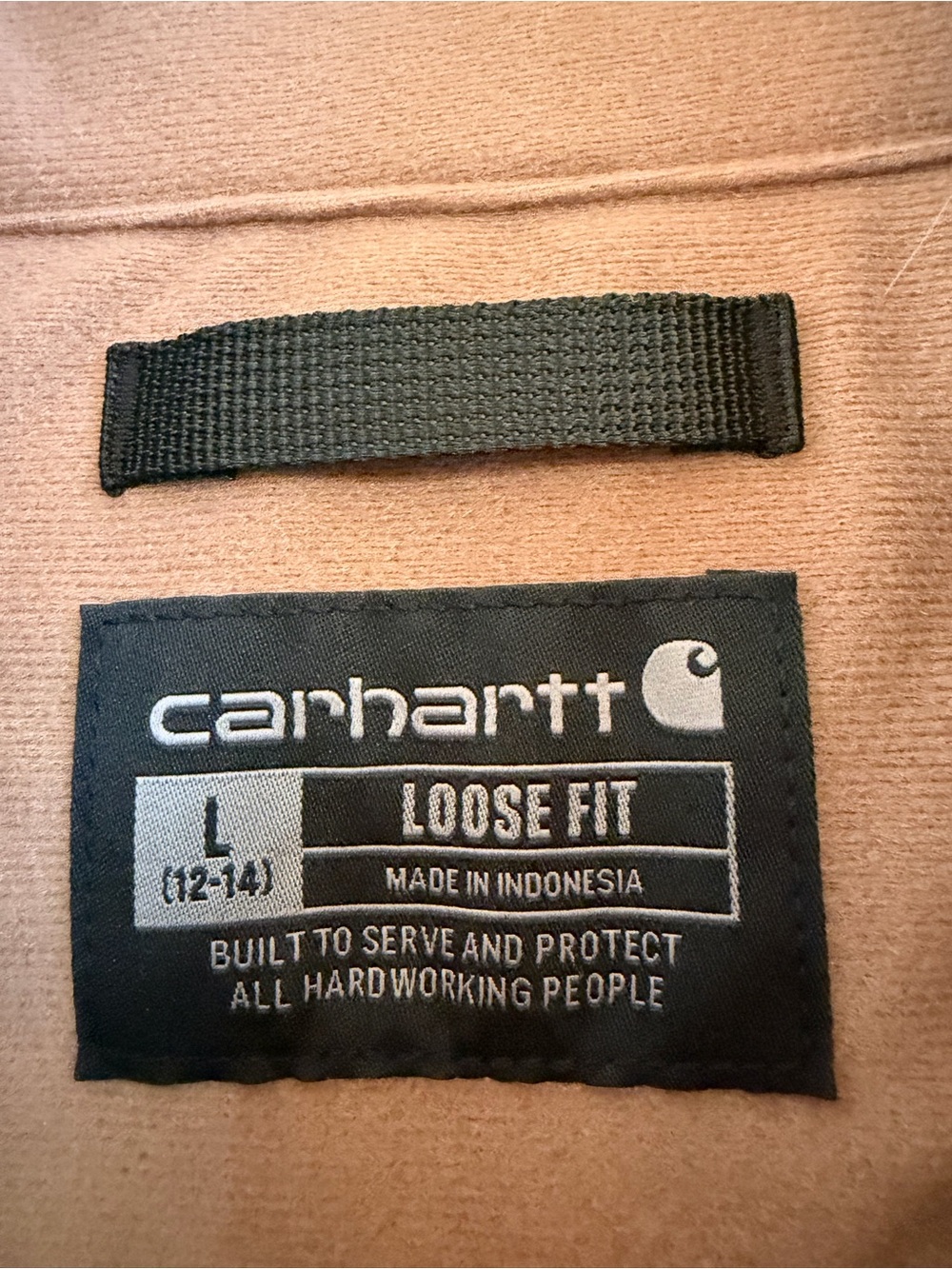 Carhartt loose fit fleece pullover Aztec print - Picture 10 of 11